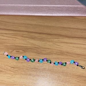 cute homemade bead bracelet with jewelry hardware
